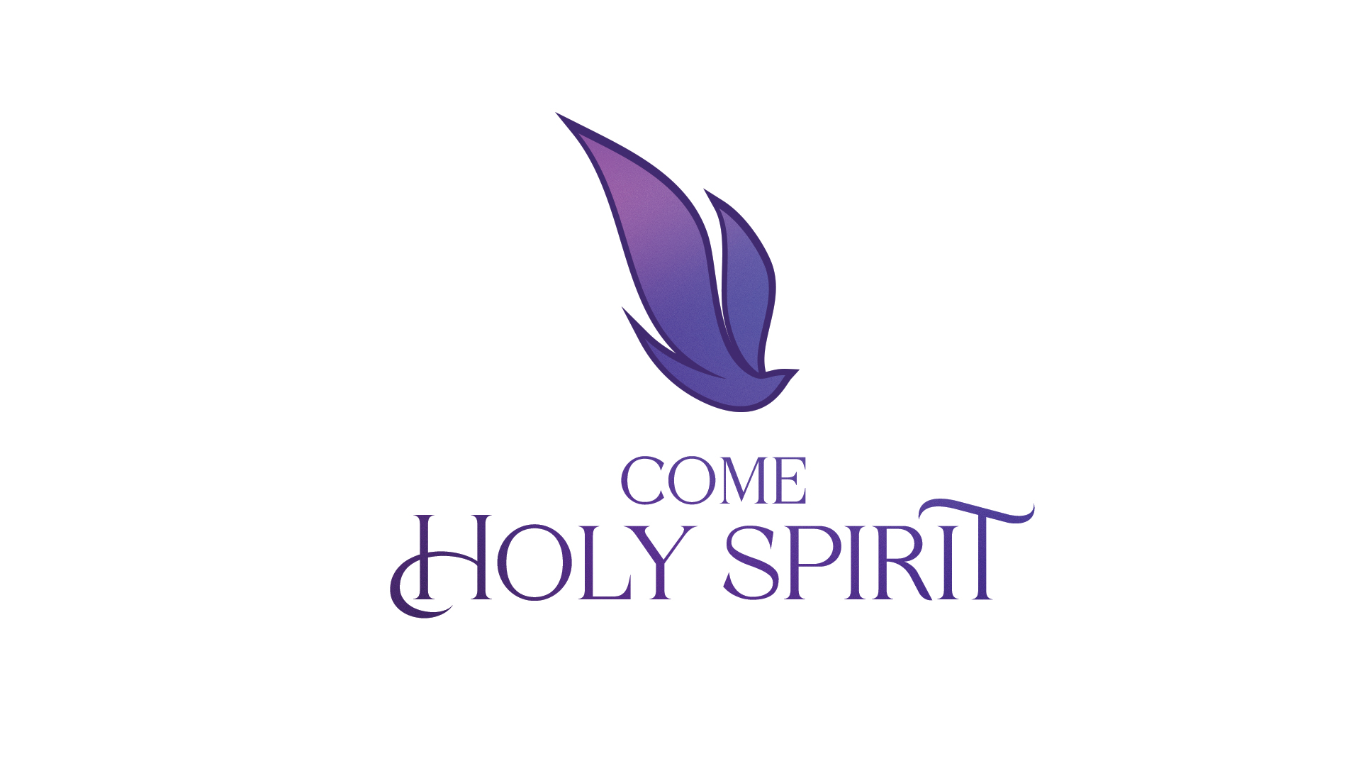 Come Holy Spirit Title Slide