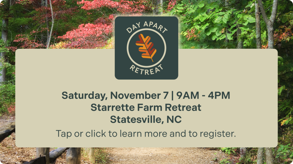 Day Apart Retreat FALL RC Tap or Click