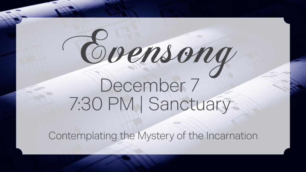 Evensong December Website