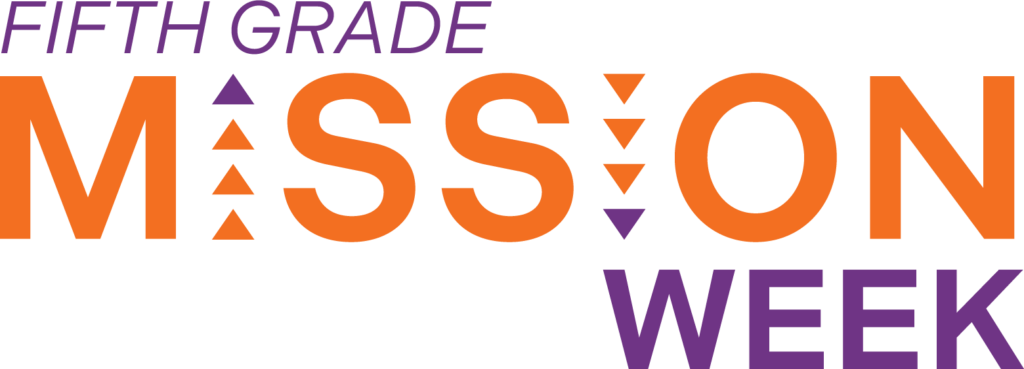 Fifth Grade Mission Week Graphic