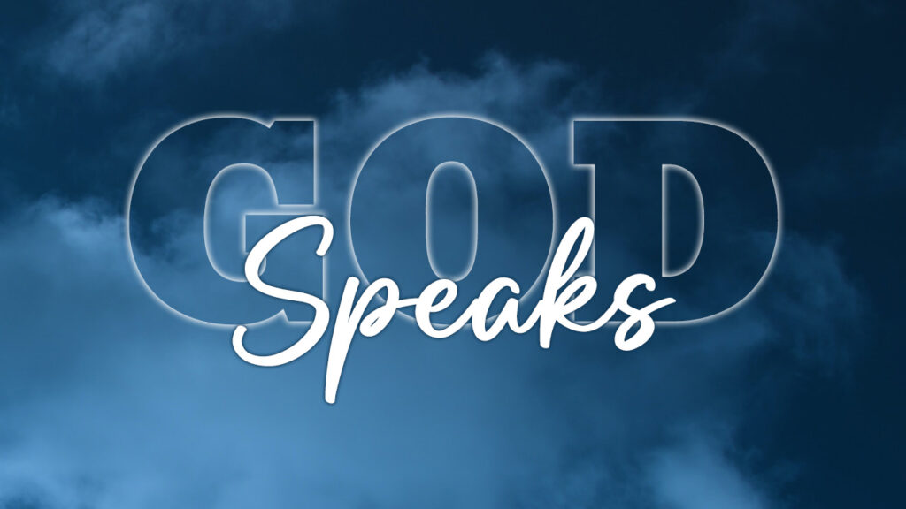 God Speaks Youtube Thumbnail