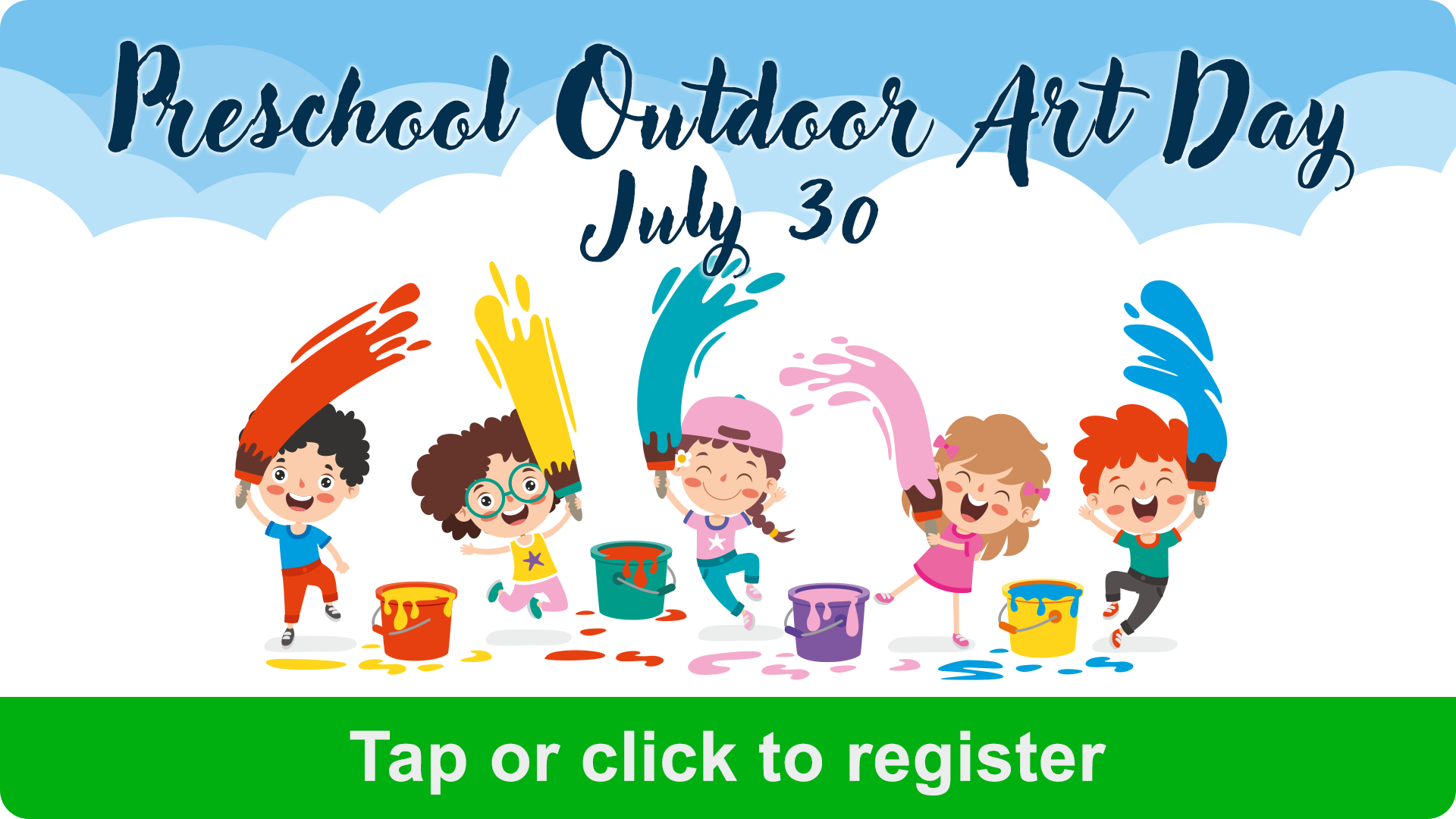 Preschool Outdoor Art Day Website