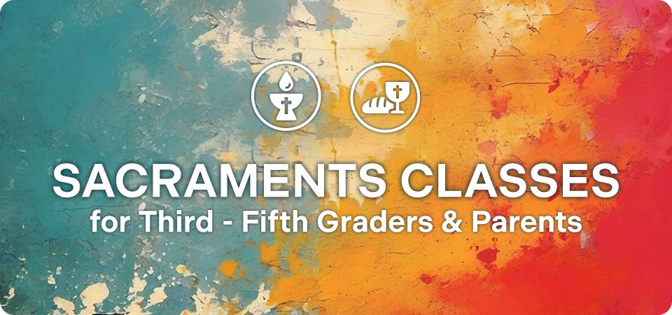 Sacraments Classes Registration Shell