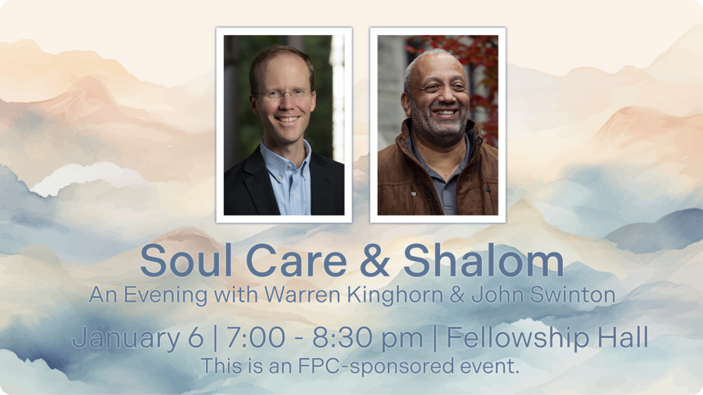 Soul Care & Shalom Event RC Slide