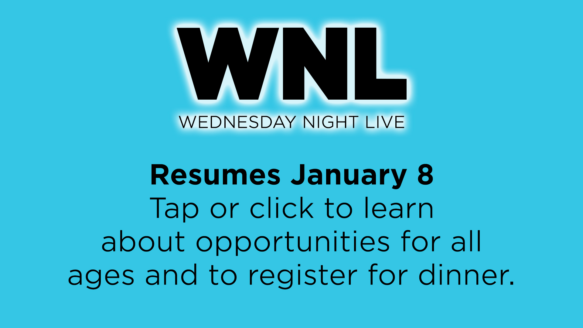 WNL Resumes and Dinner Website Image